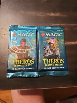 2x Booster Packs - Theros Beyond Death - Magic The Gathering - Mtg - Image 1