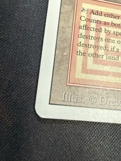 MTG Revised Plateau Magic The gathering Lp/Mp - Image 3