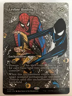 Leyline Binding Borderless REG Marvel Universe Eternal-Legal Spider-Man 0002 M - Image 1
