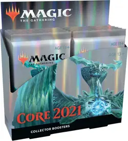 MTG Core 2021 Collector Booster Box Sealed - Image 1