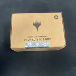 MTG Secret Lair: From Cute To Brute Commander Deck SEALED New - Image 1