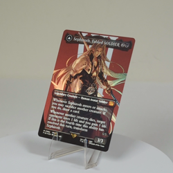 Sephiroth, Fabled SOLDIER Borderless Foil 382 FIN Final Fantasy MTG NM See Video - Image 2