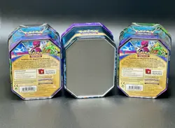 Pokemon Lugia EX Team Plasma Tin - Power Beyond Tin Latios EX Rayquaza Ex EMPTY - Image 2