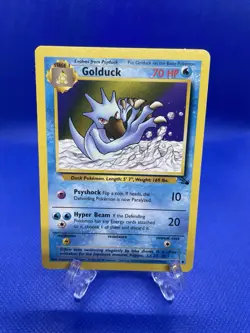 Golduck Pokemon TCG 1st Edition Fossil 35/62 NM clean never played - Image 1