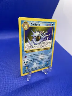 Golduck Pokemon TCG 1st Edition Fossil 35/62 NM clean never played - Image 2