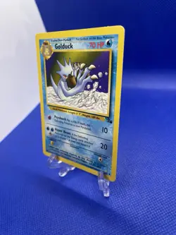 Golduck Pokemon TCG 1st Edition Fossil 35/62 NM clean never played - Image 3