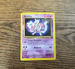 Pokemon TCG - Mewtwo Black Start Promo - Pokemon The First Movie #3 - Image 1