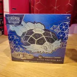 Stellar Crown Pokemon Center Elite Trainer Box ETB New Sealed - Image 1