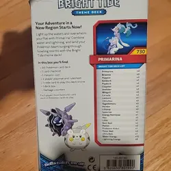 Sun & Moon Bright Tide Theme Deck Pokemon TCG NEW Factory Sealed - Image 4