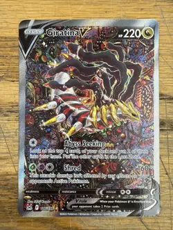 Pokemon TCG Giratina V 186/196 2022 Lost Origin Alt Full Art - Image 1