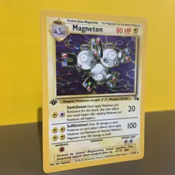 Pokemon TCG Magneton 11/62 Fossil Holo Rare 1st Edition Read Description - Image 4