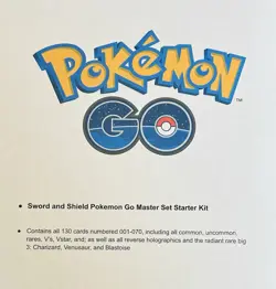 Pokemon Go Master Set Starter Kit (reverse holos, V, Vstar, Vmax included) - Image 1