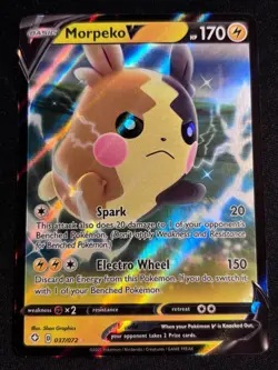 Pokemon TCG Shining Fates Morpeko V 037/072 - NM - Image 1