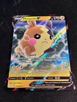 Pokemon TCG Shining Fates Morpeko V 037/072 - NM - Image 4