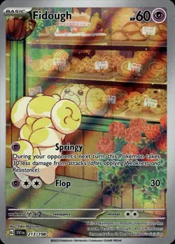 Pokemon Fidough 213/198 Sv01 Scarlet Violet Base Set Holo Illustration Rare - Image 1