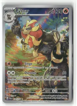 Pokemon Pyroar - Illustration Rare SV02: Paldea Evolved 200/193 NM - Image 1