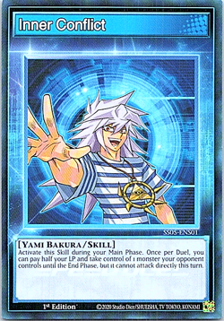 Inner Conflict SS05-ENS01 Yu-Gi-Oh! Light Play 1st Edition - Image 1