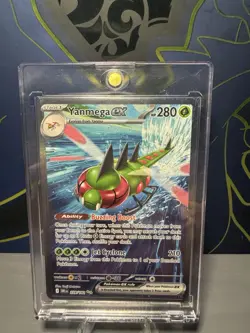 Pokemon TCG Yanmega EX Sir Holo Card 228/182 Sv10: Destined Rivals - Image 1