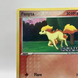 Pokemon Card - Ponyta Delta Species Stamped 78/113 Common Reverse Holo - Image 3