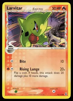 Larvitar (Delta Species) 73/113 Common Delta Species Pokemon Card - Image 1
