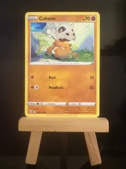 CUBONE - 69/163 - Battle Styles NM - Regular Common - Pokemon TCG Card - Image 1