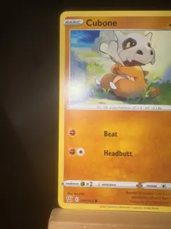 CUBONE - 69/163 - Battle Styles NM - Regular Common - Pokemon TCG Card - Image 5