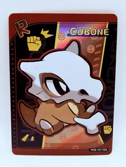 Pokemon Baby 151 Cubone Special Doujin Kawaii Holo Illustration Art Card - Image 1