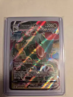 Pokemon TCG Rayquaza VMAX Crown Zenith Ultra Rare Card 101/159 - Image 1