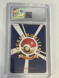 1997 Pokemon Here Comes Team Rocket Japanese Holo Trainer Card CGC 6.5 Near Mint - Image 3