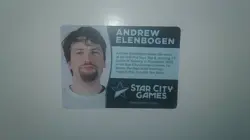 MTG Magic the Gathering SCG Star City Games ANDREW ELENBOGEN Vampire Token 2019 - Image 2