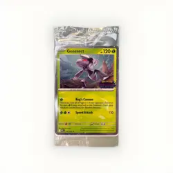 Stamped Genesect 008 Mega Evolution Phantasmal Flames Promo Card - Image 1