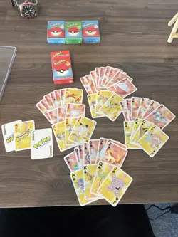 1999 Bicycle Mini Pokemon Playing Cards x 7, not all complete - all pictured EXC - Image 5