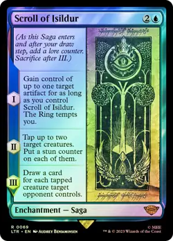 MTG FOIL Scroll of Isildur - The Lord of the Rings #069 - Image 1