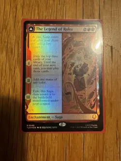 MTG The Legend of Roku. Foil. Avatar: The Last Airbender - Image 1