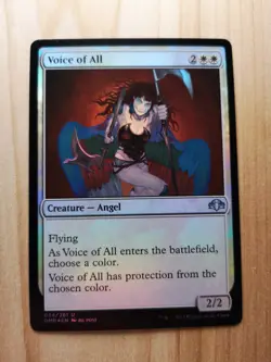 Voice Of All - Foil - Dominaria Remastered - NM - EN - 034 - Image 1