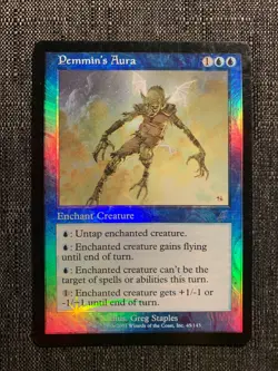 Pemmin’s Aura | Foil LP | Scourge | MTG Magic The Gathering - Image 1