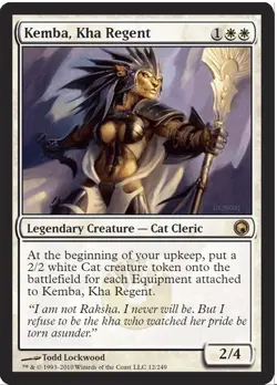 1x Kemba, Kha Regent - Foil Heavy Play MTG Magic - Kid Icarus - - Image 1