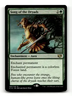 Song of the Dryads Commander 2014 #47 Rare - Image 1