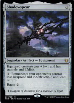 MTG Shadowspear (236) | NM | Theros Beyond Death {THB} - Image 1
