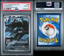 Houndoom 066/064 PSA 10 SV Pokemon Shrouded Fable English Illustration Rare Gem - Image 3