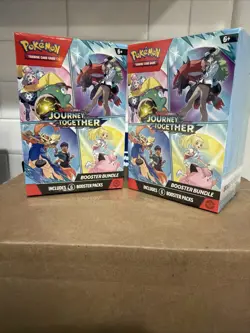 🔥 LOT OF 2 Pokemon Journey Together Booster Bundles - 12 Packs Total - SEALED - Image 1
