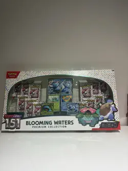 Pokemon 151 Blooming Waters Collection Box ✅SEALED IN HAND✅ - Image 1