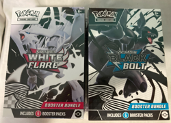 Pokemon Black Bolt & White Flare BOOSTER BUNDLE (Set of 2) Factory Sealed - Image 1