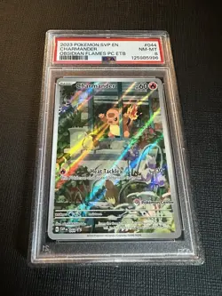 Pokemon TCG Charmander Obsidian Flames Pokemon Center Promo #044 PSA8 - Image 3