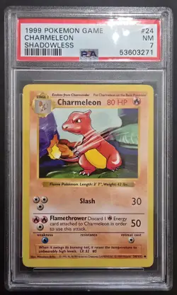 VINTAGE WIZARDS OF THE COAST POKEMON TCG PSA GRADED LOT OF 9 . BASE SHADOWLESS! - Image 4
