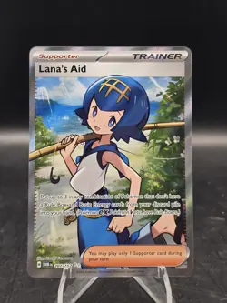 Pokemon TCG Lana's Aid 207/167 Sv06: Twilight Masquerade Full Art Ultra Rare NM - Image 1
