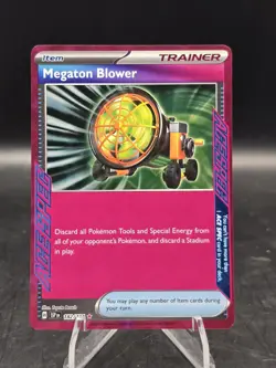 Pokemon TCG Megaton Blower 182/191 Surging Sparks Ace Spec NM - Image 1