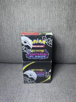 Pokemon TCG Phantasmal Flames Half Booster Box Sealed 18 Packs English - Image 1