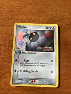 Pokemon TCG - 2007 EX Power Keepers - Reverse Holo Stamped Shelgon 39/108 - Image 1