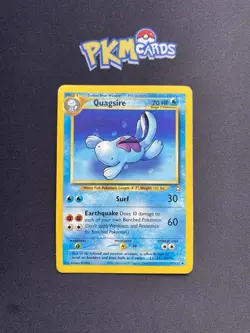 Pokemon TCG Quagsire Neo Genesis 45/111 Regular MP. - Image 1